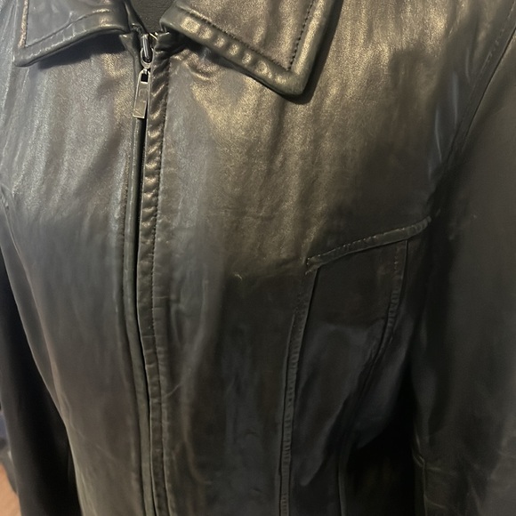 🛍️ SOLD 🛍️ Soft Moto Leather Jacket - Picture 12 of 12